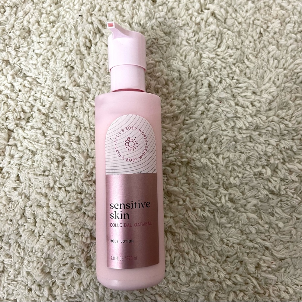 Bath & Body Works Pink Sensitive Skin Body Lotion